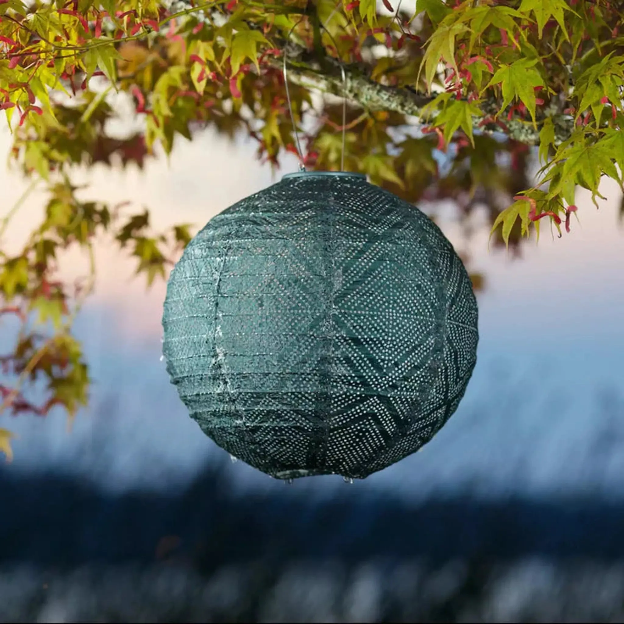 12" Market Solar Lantern