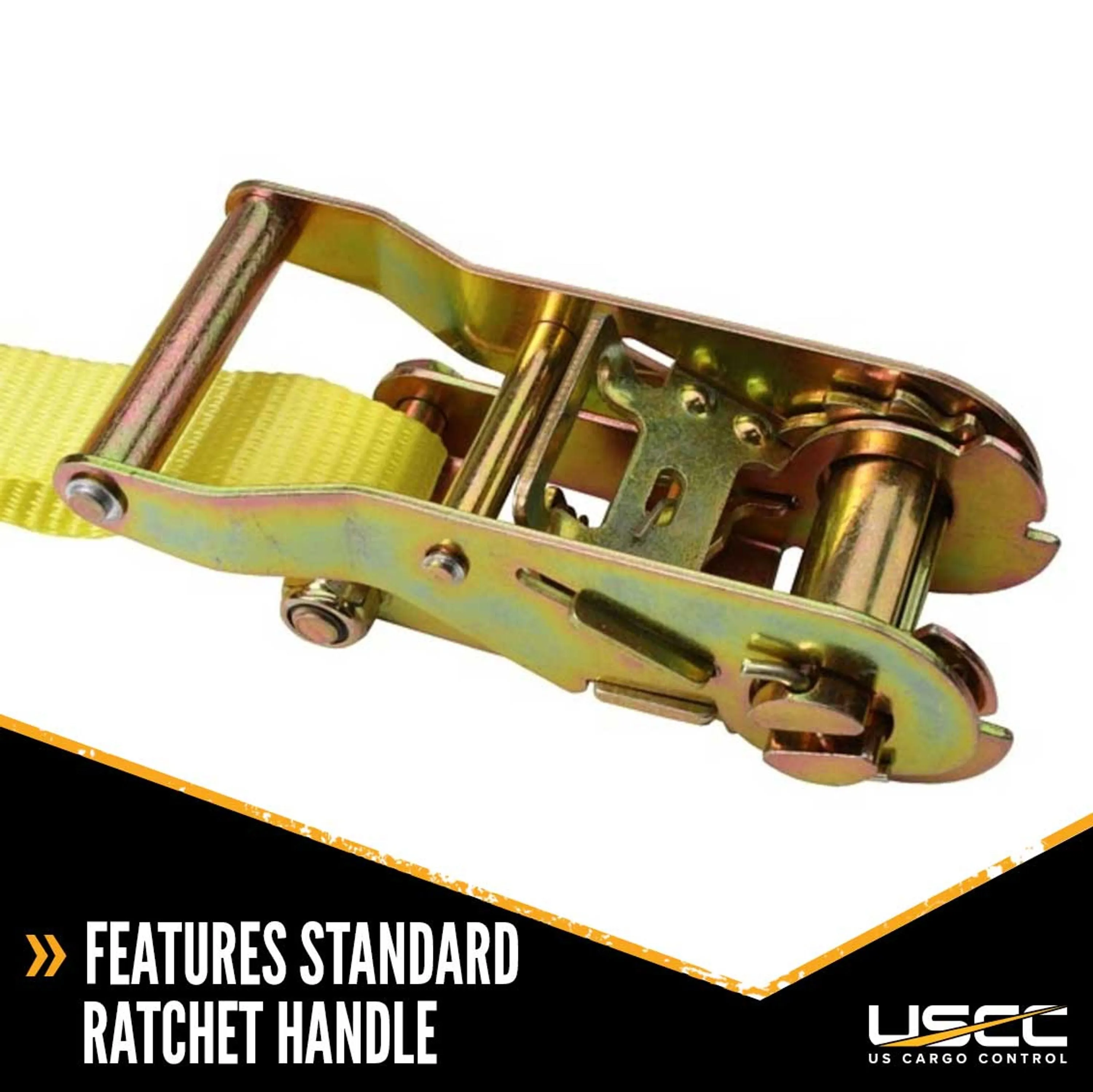 1" x 20' Ratchet Strap w/ S-Hook
