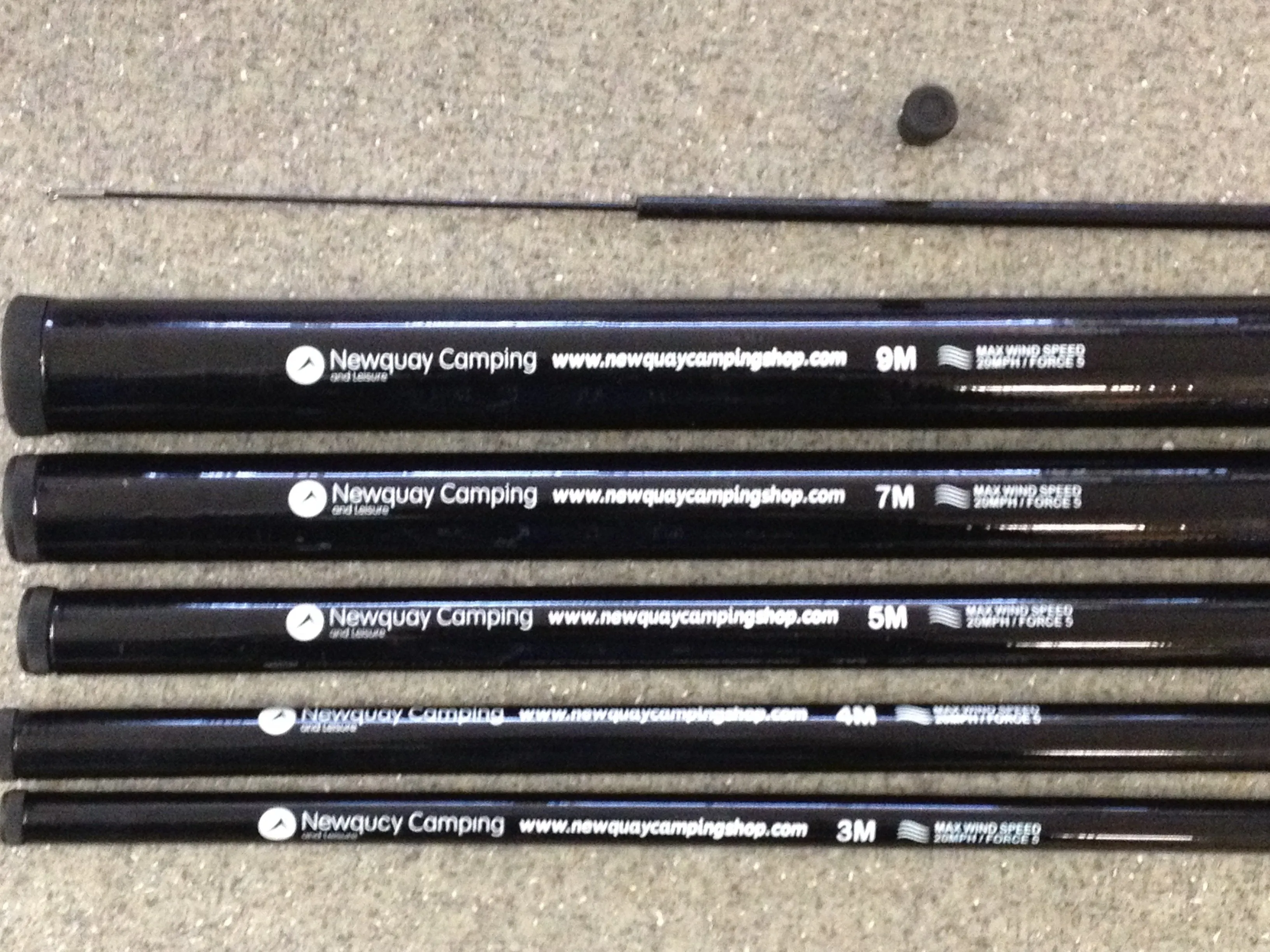 4m Brookite Telescopic Flag Pole