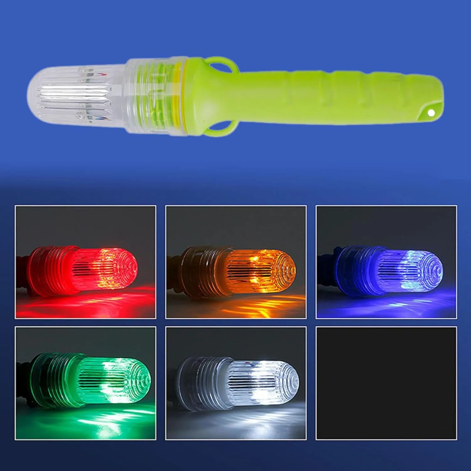 7 Light Modes Flare Gun for Boat, Boat Flares Coast Guard Approved Marine, Boats Safety Kit for Life Rafts & Emergency Signaling (Red, Green and Blue)