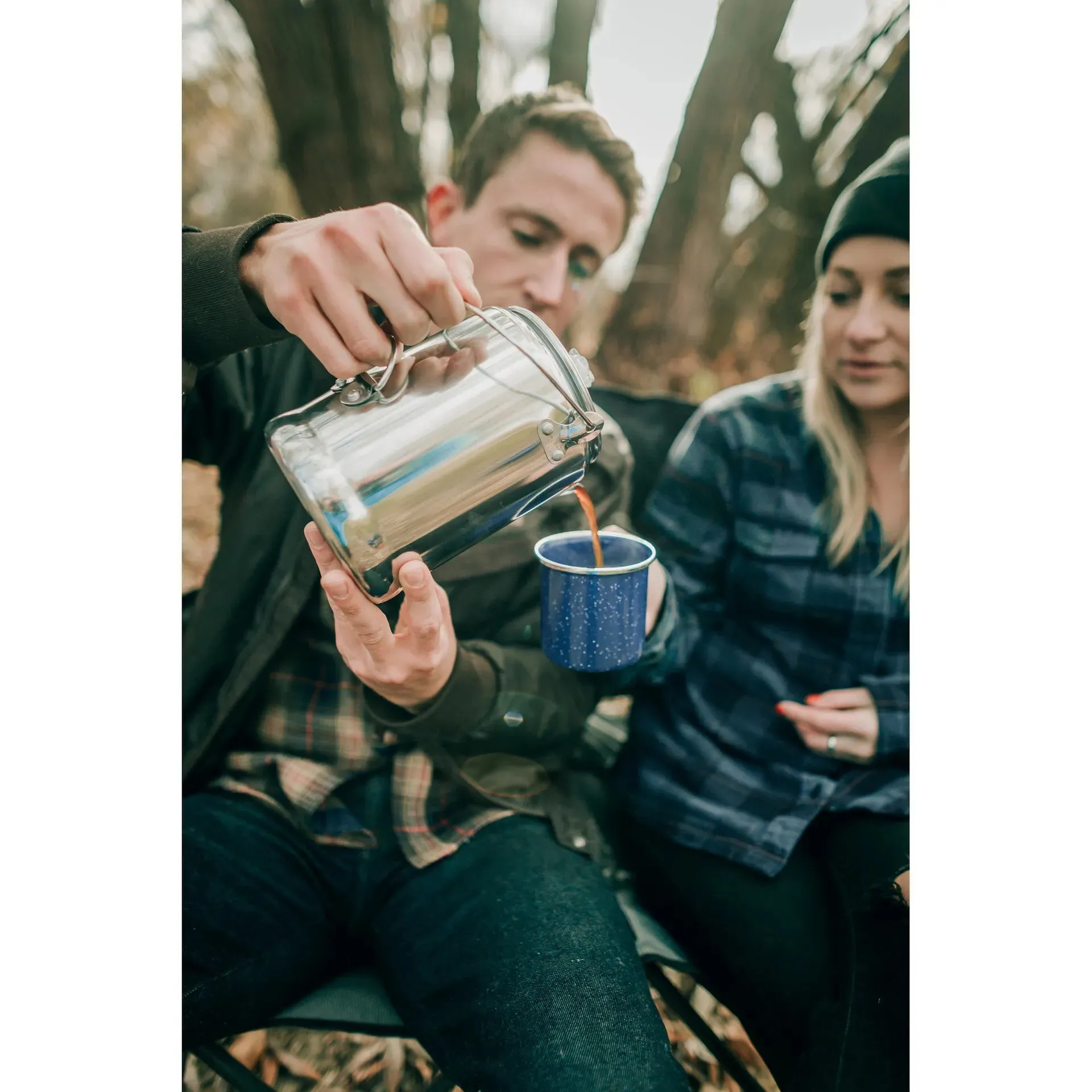 Aluminum Percolator Coffee Pot - 20 Cup
