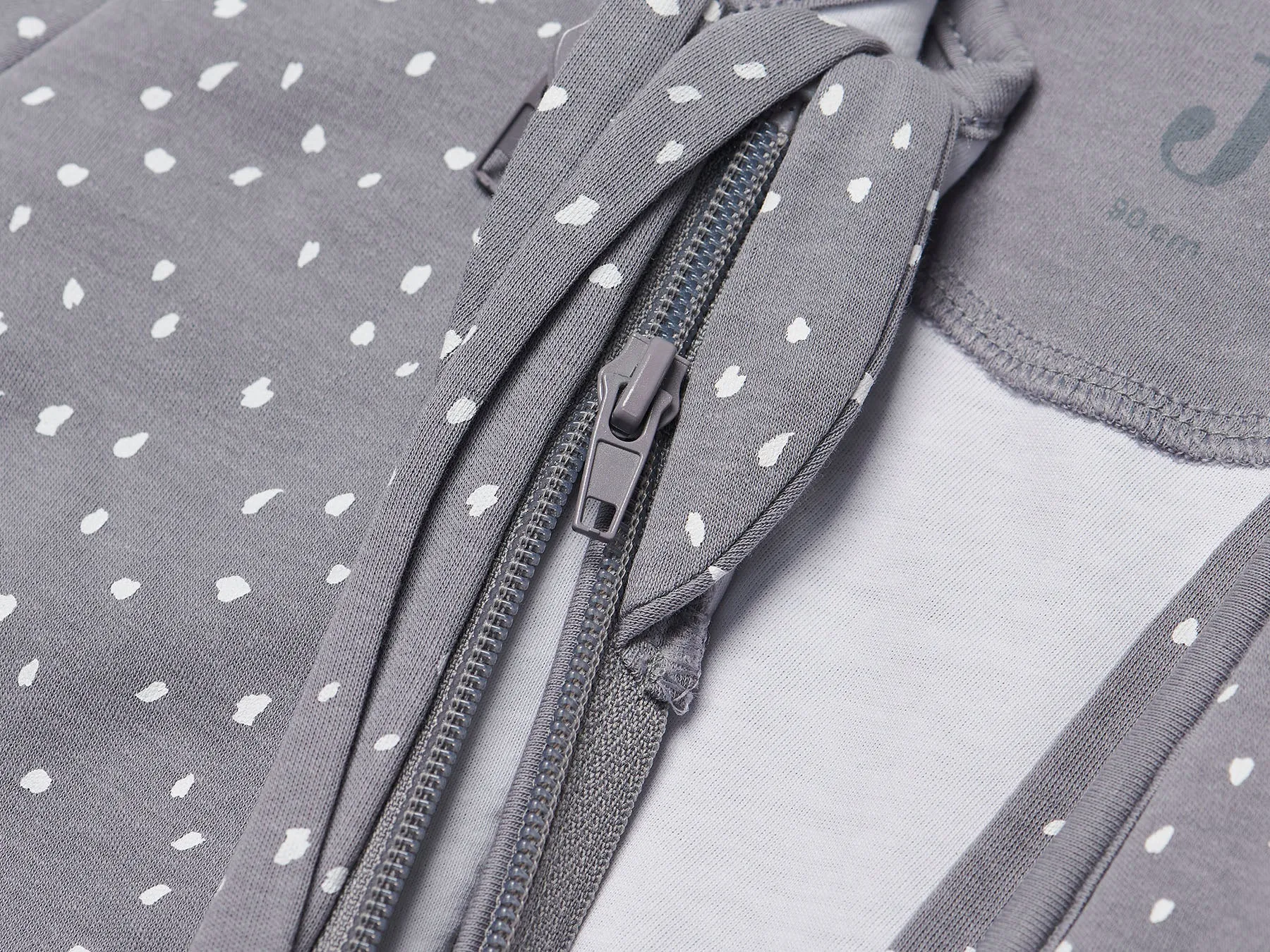 Baby Sleeping Bag 4-Seasons 70cm Spickle - Grey