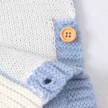 Baby Sleeping Bag Rabbit Plush Tail Button Newborn Sleeping Bag Anti-kick Warm Baby Newborn Sleeping Bag