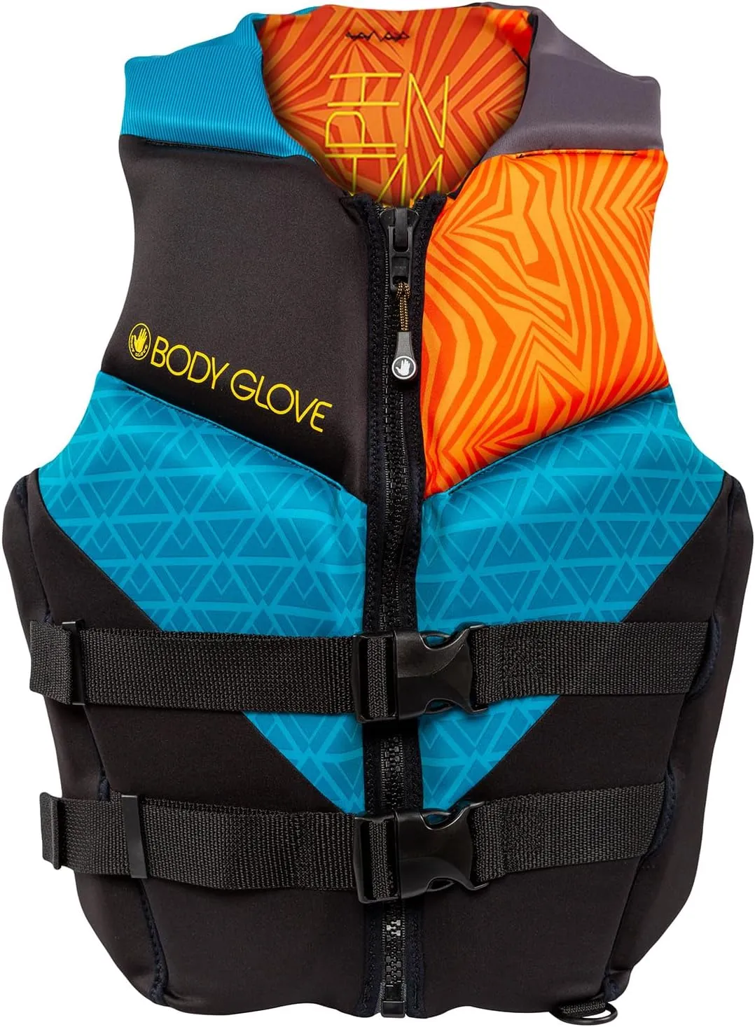 Body Glove Phantom Men's Life Vest, Lightweight Neoprene Life Jacket, USCG and Transport Canada Approved PFD for Boating Fishing Kayaking Rafting Paddling