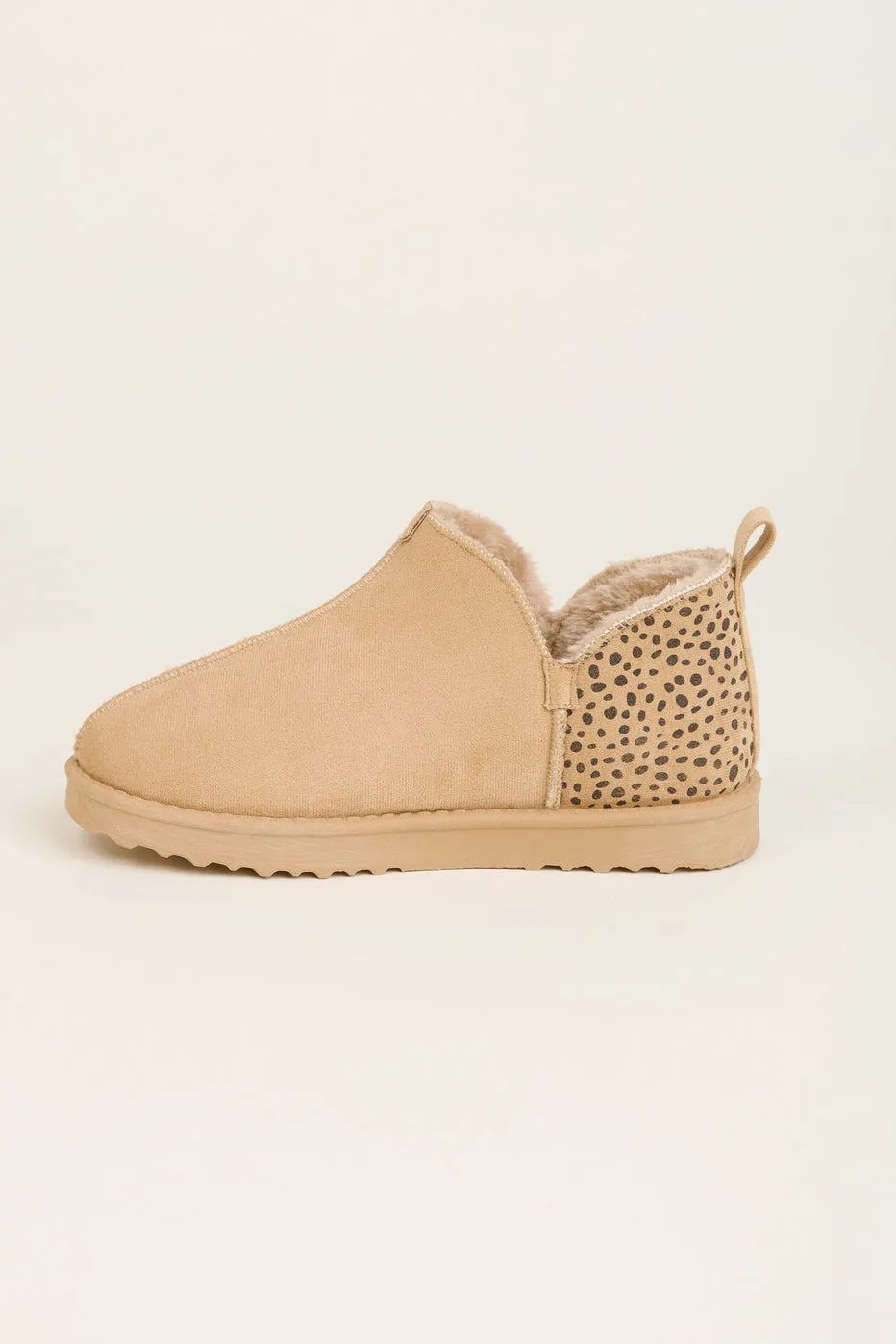 Brakeburn Leopard Print Mix Short Boot