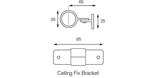 Cameron Fuller 32mm Metal Curtain Pole Cage Finial