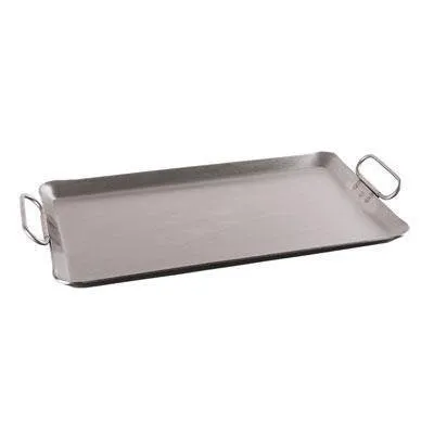 Camping Steel Griddle With Handles - 7gauge - 14 In X 23 In