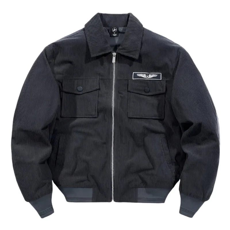 Corduroy Baseball Jacket