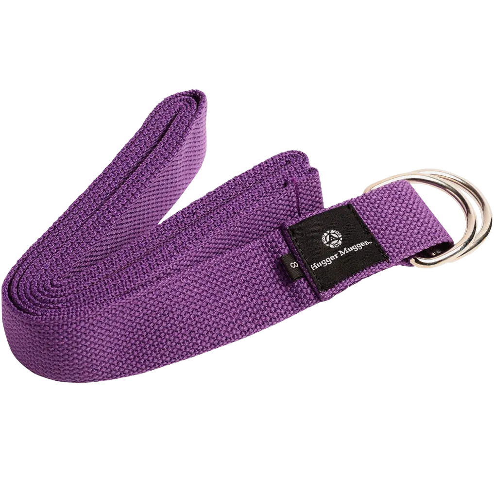 Cotton D-Ring 10ft Yoga Strap
