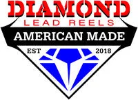 Diamond Welding Lead Reel - 10 Inch Fixed Base Side x Side FBSS10BLK