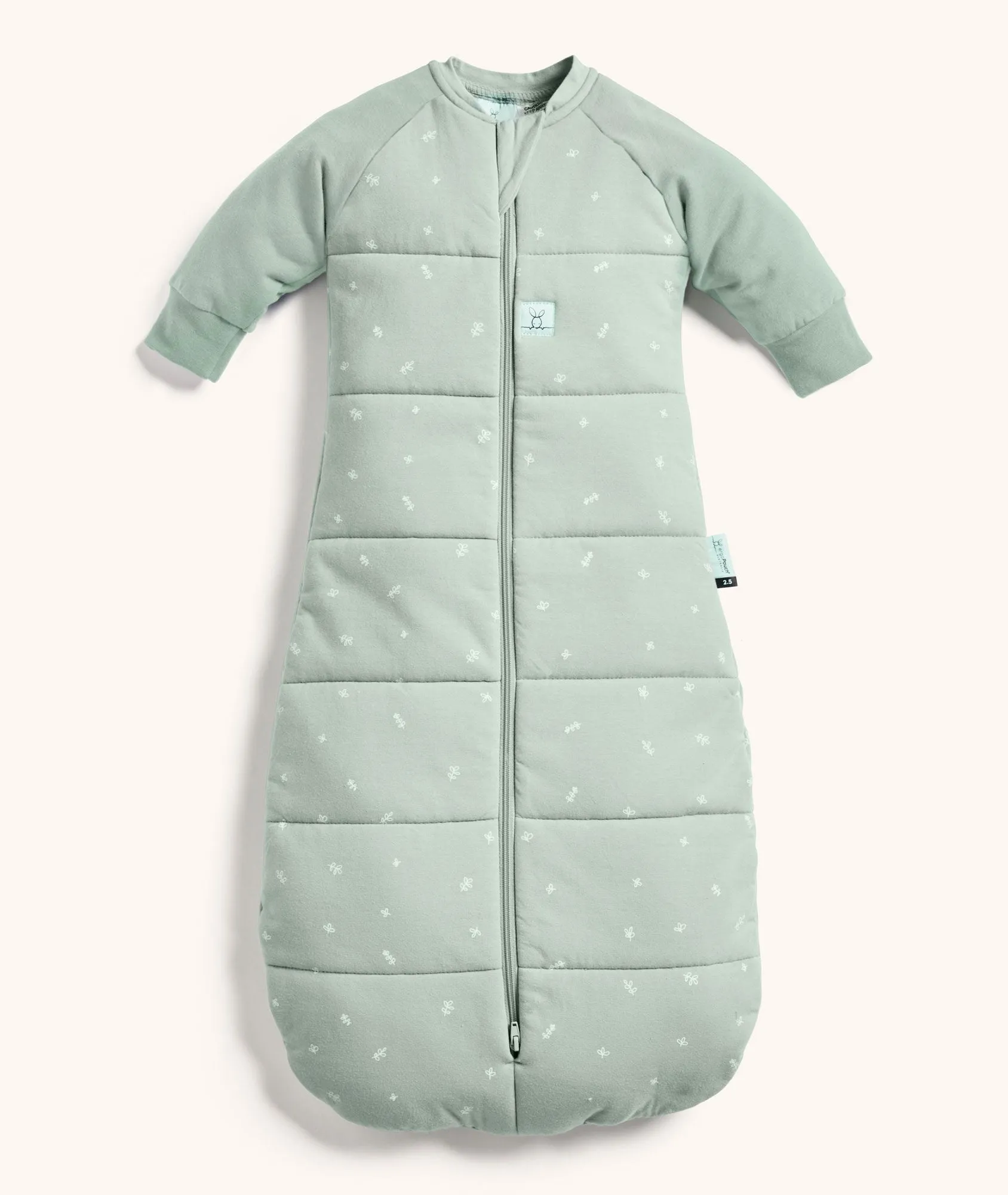 ErgoPouch 3.5 tog Jersey Bag w Sleeves-Sage