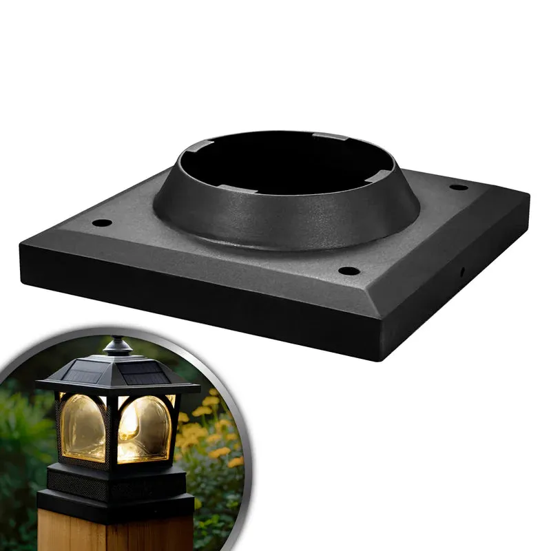 Fence Post Cap - Classy Caps 7.5” x 7.5” Base Adapter/Surface Mount, SGE88