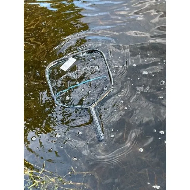 Floating Foldable Landing Net-18"x22",12" deep, 12-22" Telescope Handle, JF-31FL-Float