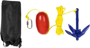 Folding Grapnel Boat Anchor Grappling Anchor for Dinghies Raft Paddle Board