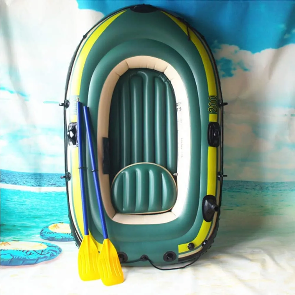 Inflatable Kayak, Inflatable Boat for Pool with Oars, Inflatable Boats for Adults with Motor Mount, Kayak, Inflatable Rafts, Little Raft