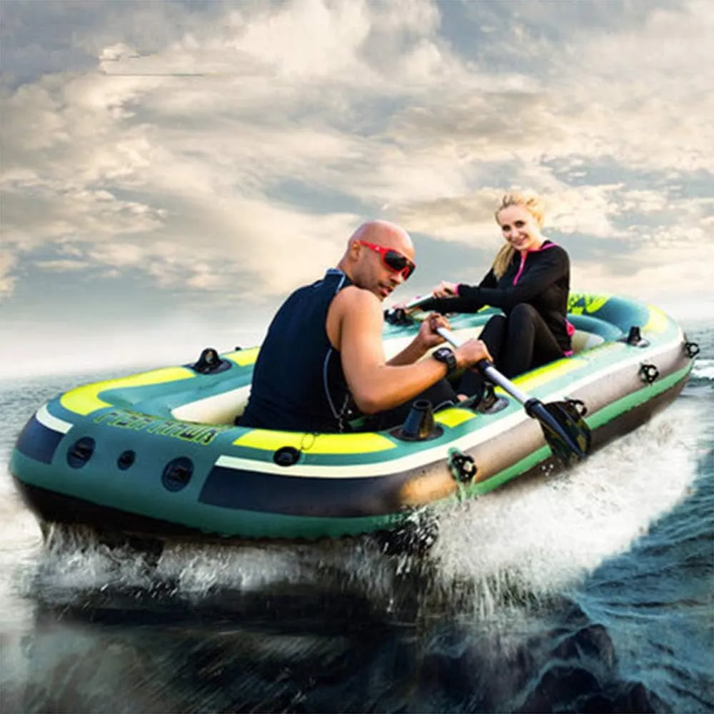 Inflatable Kayak, Inflatable Boat for Pool with Oars, Inflatable Boats for Adults with Motor Mount, Kayak, Inflatable Rafts, Little Raft