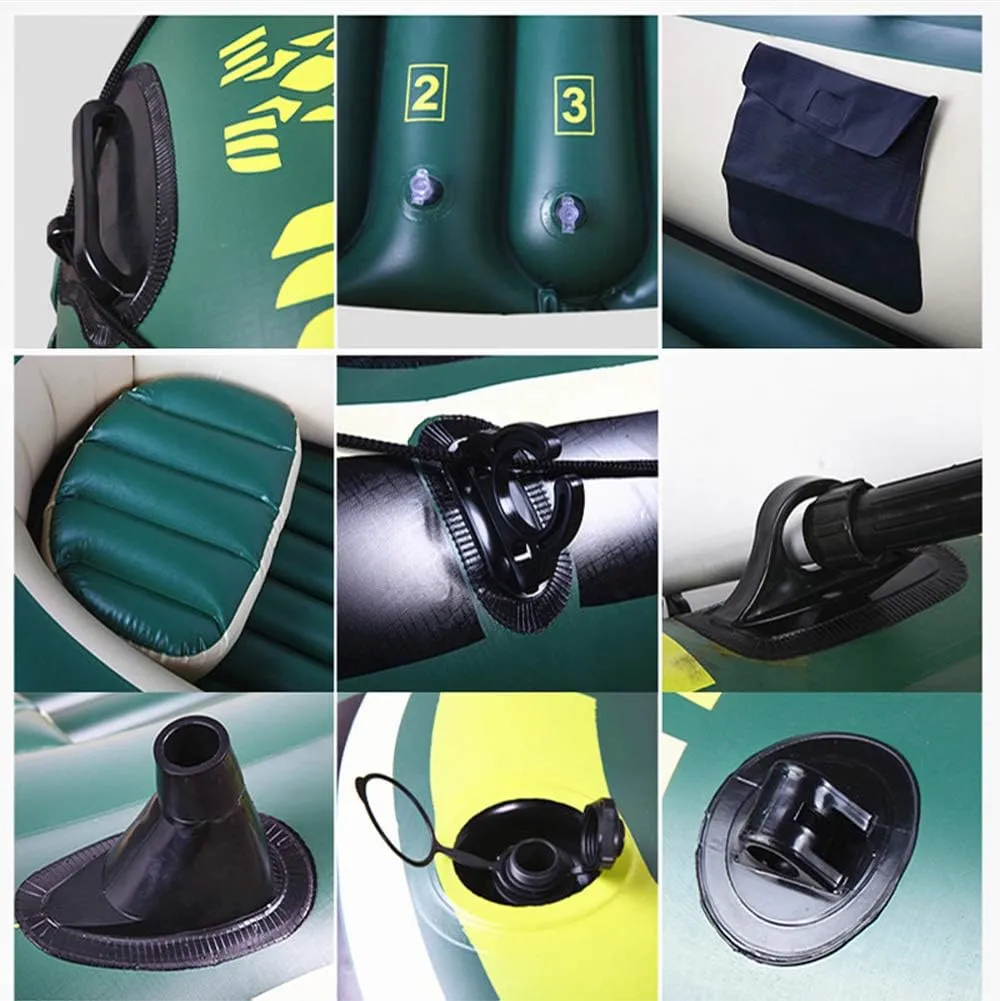 Inflatable Kayak, Inflatable Boat for Pool with Oars, Inflatable Boats for Adults with Motor Mount, Kayak, Inflatable Rafts, Little Raft