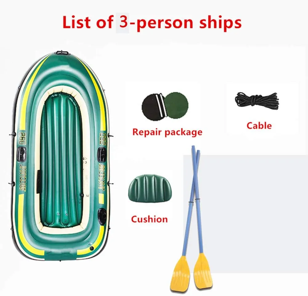 Inflatable Kayak, Inflatable Boat for Pool with Oars, Inflatable Boats for Adults with Motor Mount, Kayak, Inflatable Rafts, Little Raft