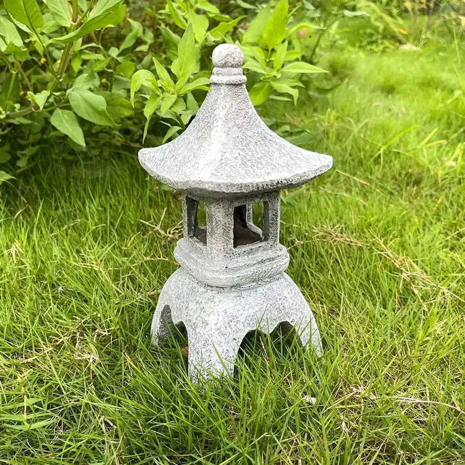 Japanese Zen garden lantern
