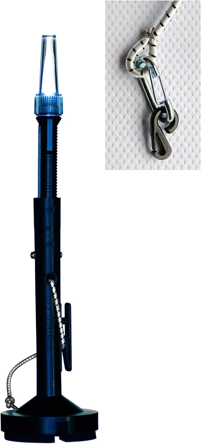Kayalite-SUP Stand-up Paddleboard Light | High-Visibility 360-degree Bright White LED | Includes Universal Clip SUPClip