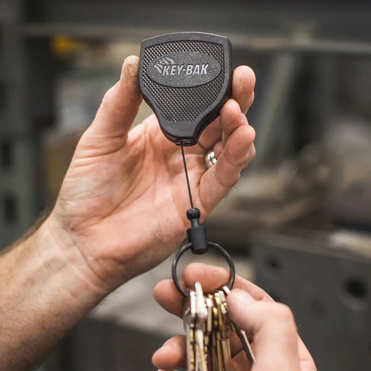 Key-Bak Super 48 Heavy Duty Key Reel with Belt Clip (S48K)