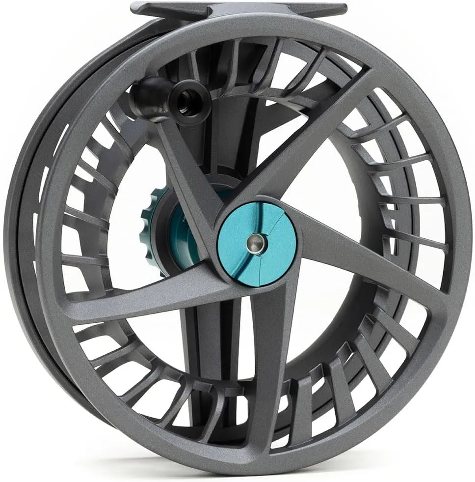 LAMSON | Liquid Max Fly Fishing Reel | Saltwater | Super Large Arbor, Pressure cast Aluminum, Waterproof Big Game Drag