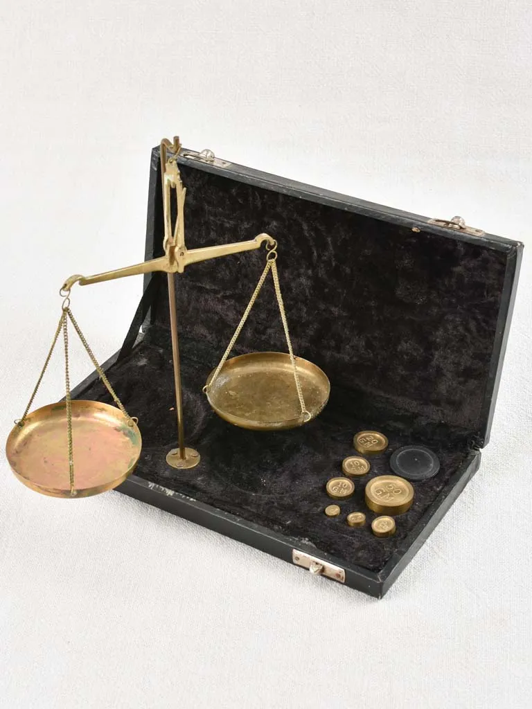 Napoleon III jeweler's weigh scales - 19th century
