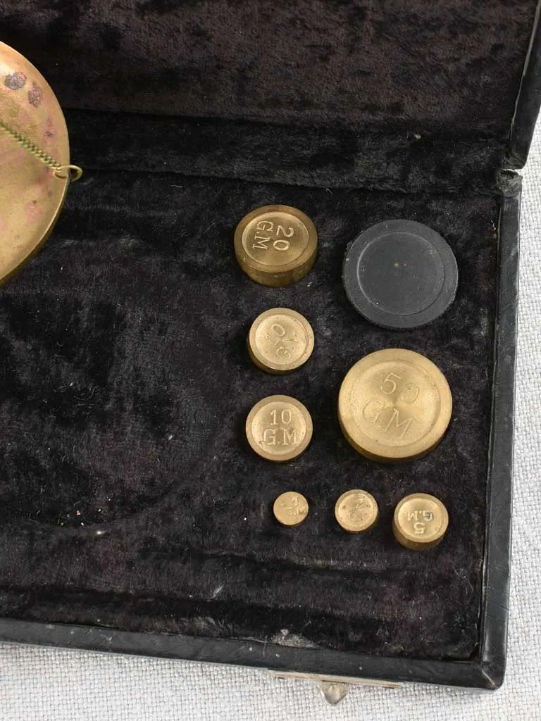 Napoleon III jeweler's weigh scales - 19th century