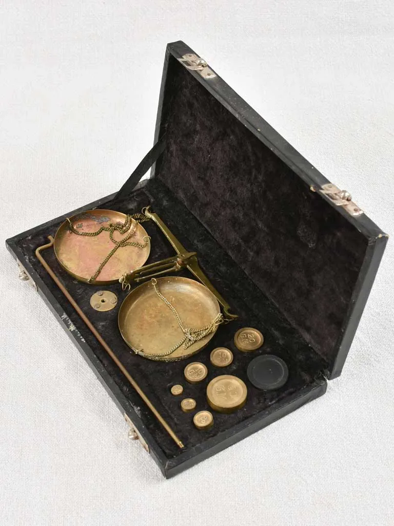 Napoleon III jeweler's weigh scales - 19th century