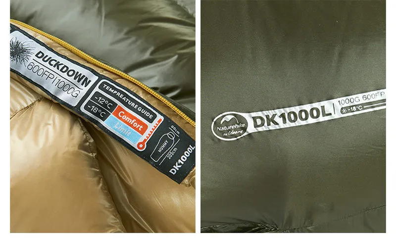 Naturehike Mummy Duck Down Sleeping Bag