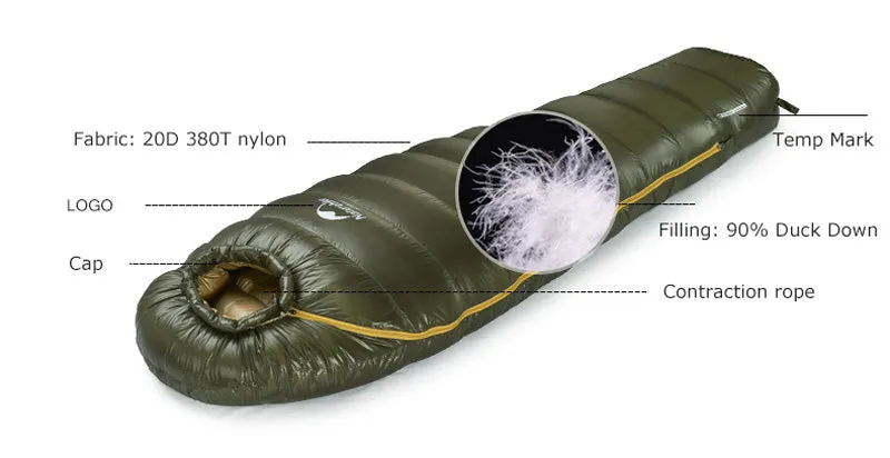 Naturehike Mummy Duck Down Sleeping Bag
