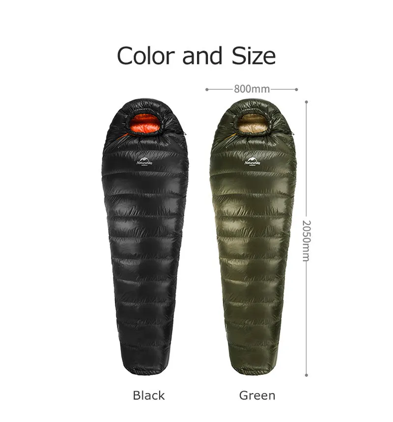 Naturehike Mummy Duck Down Sleeping Bag