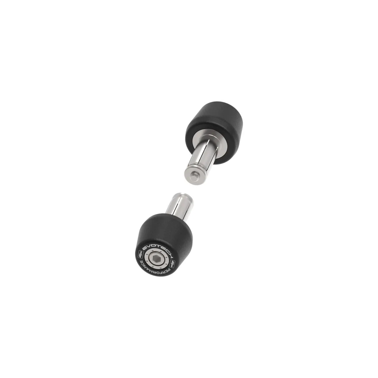 PRN016052-016059-016089-02 - Evotech Bar End Weights (Race) - Ducati Streetfighter 1100 (2009-2011)