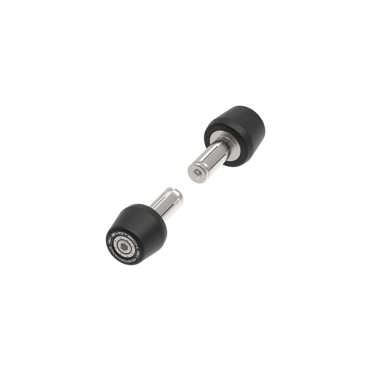 PRN016052-016059-016089-02 - Evotech Bar End Weights (Race) - Ducati Streetfighter 1100 (2009-2011)