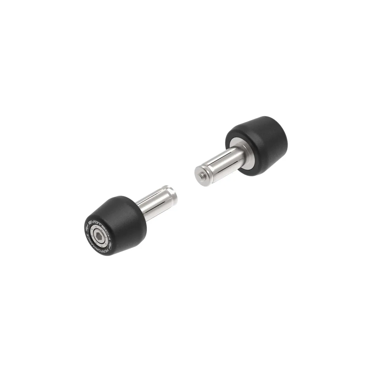 PRN016052-016059-016089-02 - Evotech Bar End Weights (Race) - Ducati Streetfighter 1100 (2009-2011)