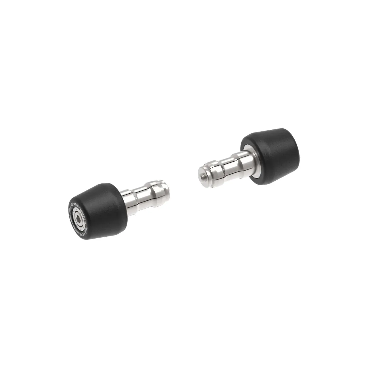 PRN016052-016061-21 - Evotech Bar End Weights (Race) - Ducati Scrambler Desert Sled Fasthouse (2021-2022)