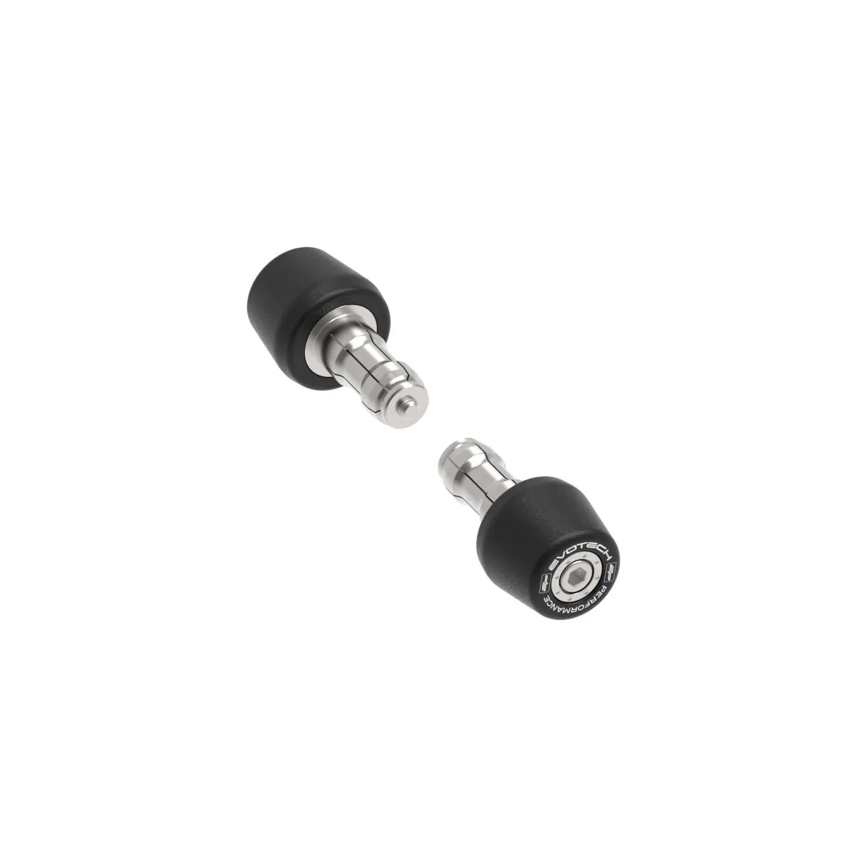 PRN016052-016061-21 - Evotech Bar End Weights (Race) - Ducati Scrambler Desert Sled Fasthouse (2021-2022)