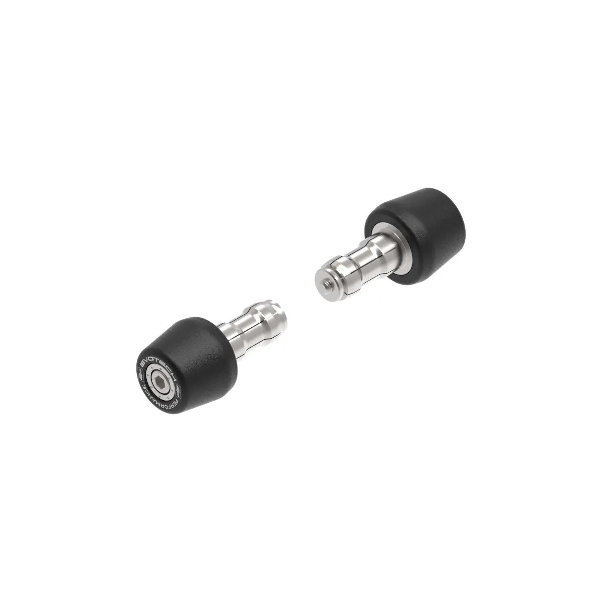 PRN016052-016061-21 - Evotech Bar End Weights (Race) - Ducati Scrambler Desert Sled Fasthouse (2021-2022)