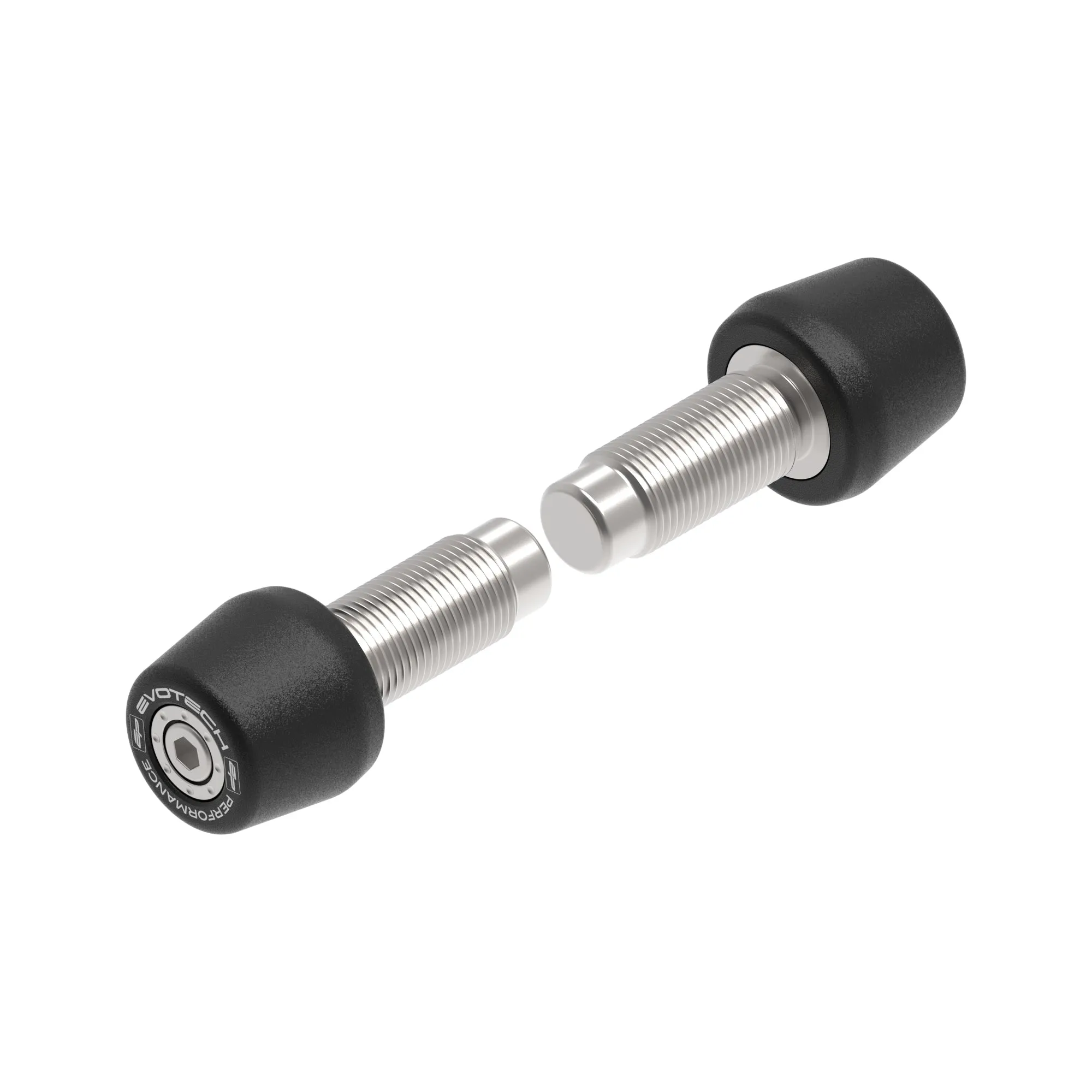 PRN016052-016075-14 - Evotech Bar End Weights (Race) - Ducati Panigale 1199 (2012-2015)