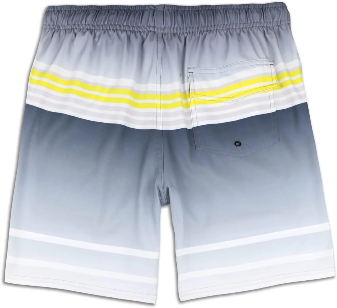QRANSS Mens Swimming Trunks with Compression Liner 9'' Quick Dry Long Swim Shorts Swimwear Boardshorts with Boxer Brief Liner