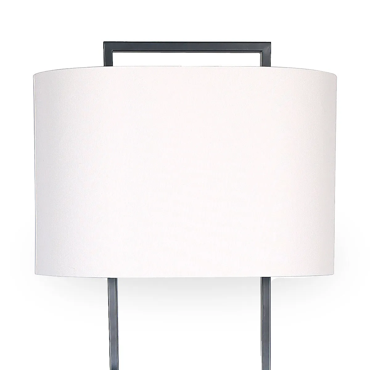 Sarantino Wood Floor Lamp in Cherry Finish