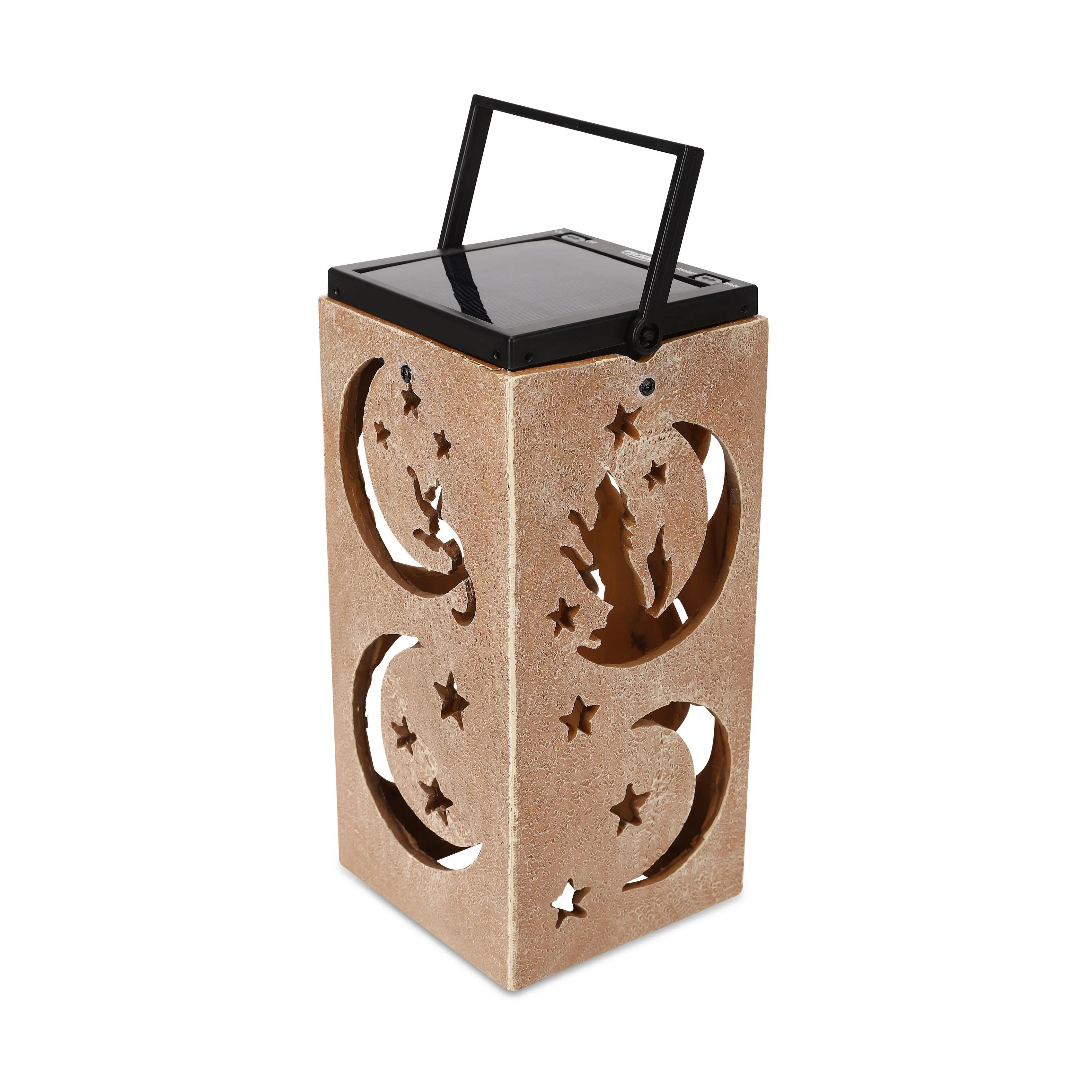 Solar Decorative Portable Lantern - Moon & Star