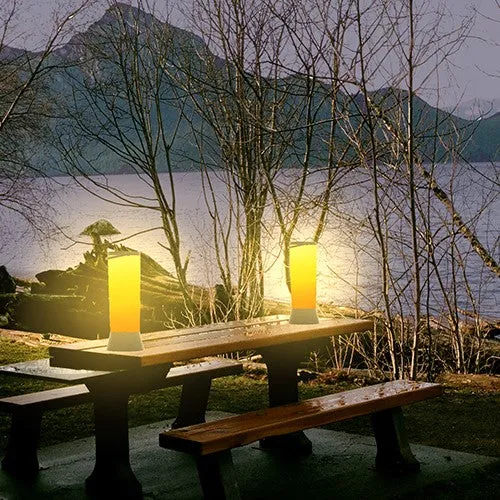 Solar Portable Cylinder Pathway Light (Dual Lighting Modes)