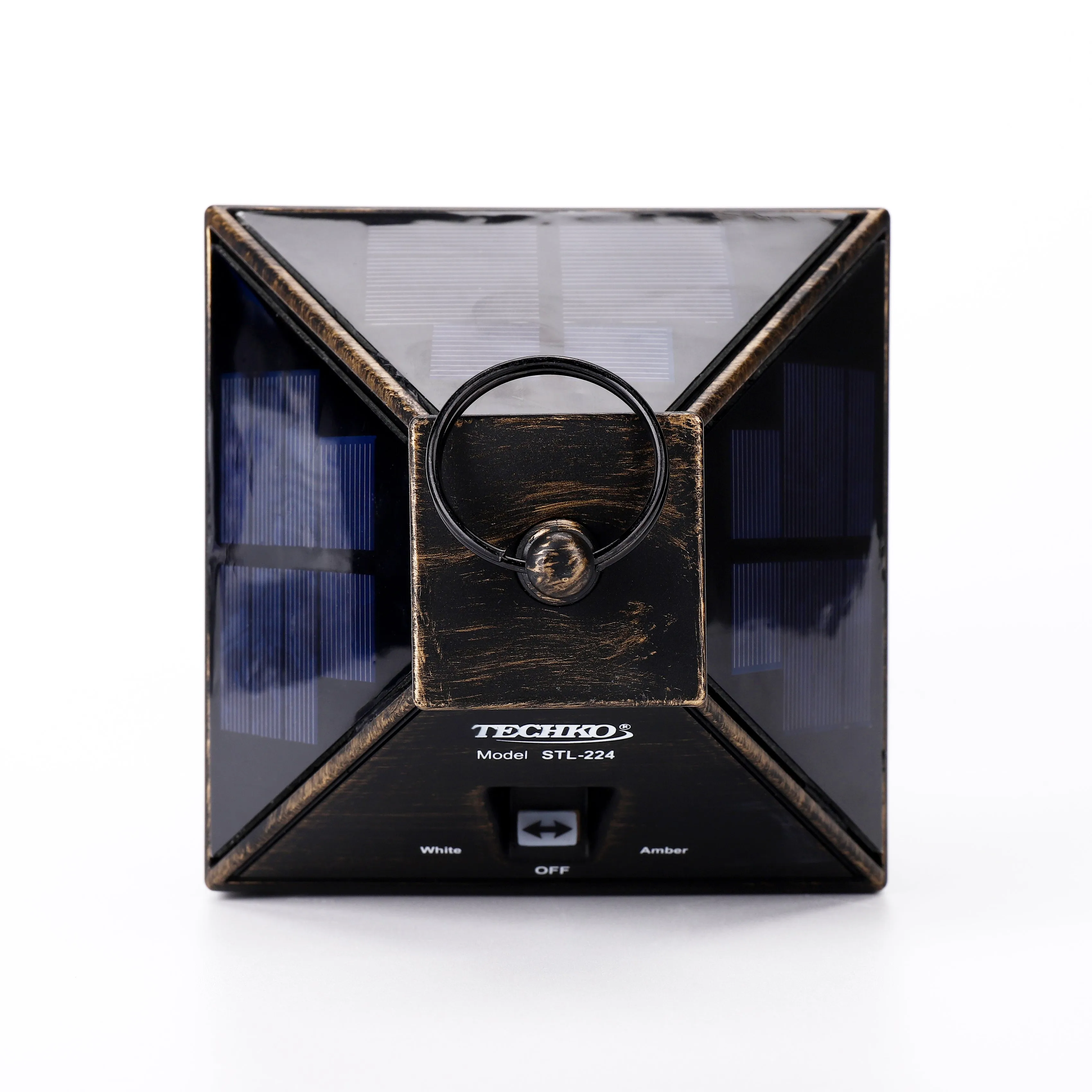 Solar Portable Hanging Lantern (Clear Panel)