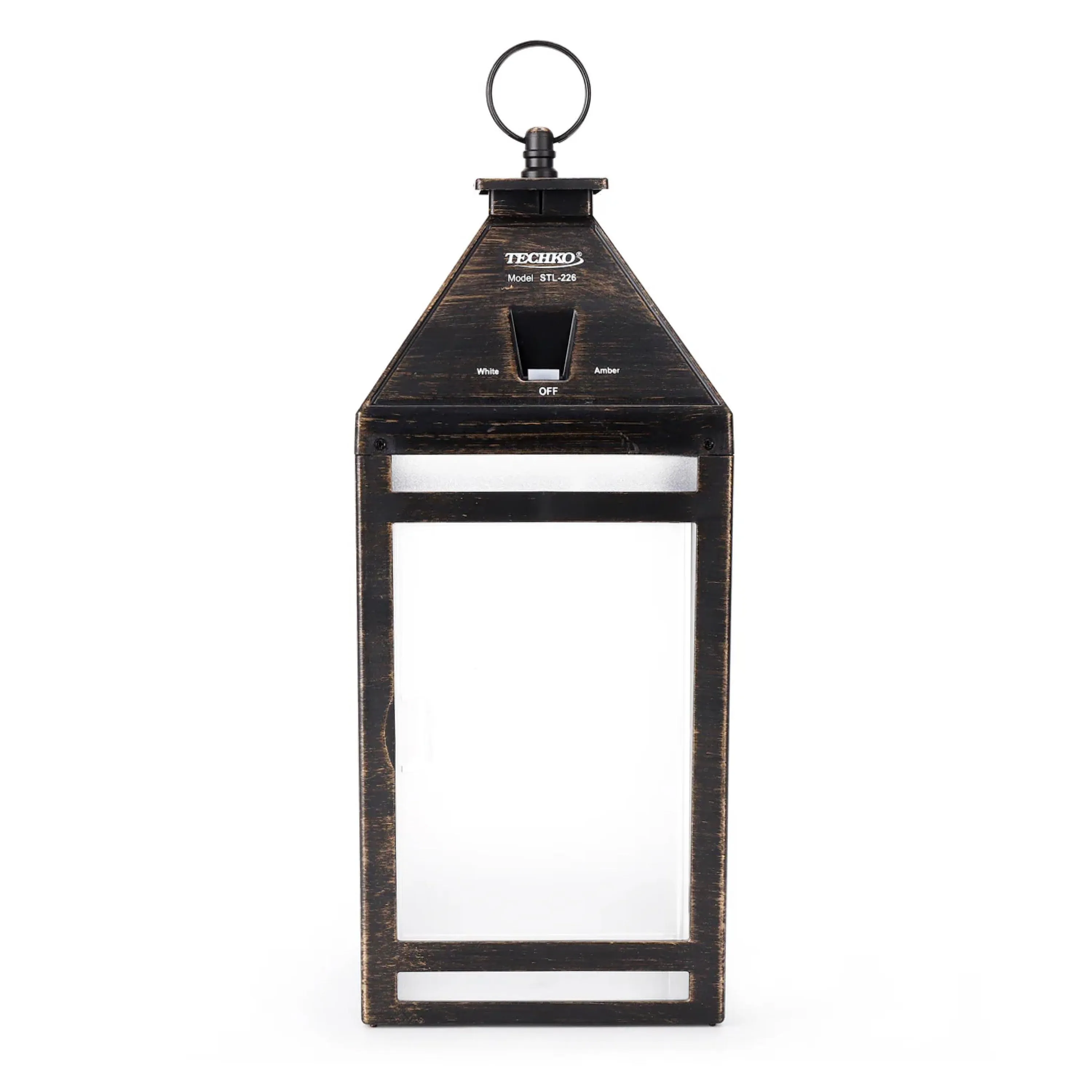 Solar Portable Hanging Lantern (Frosted Panel)