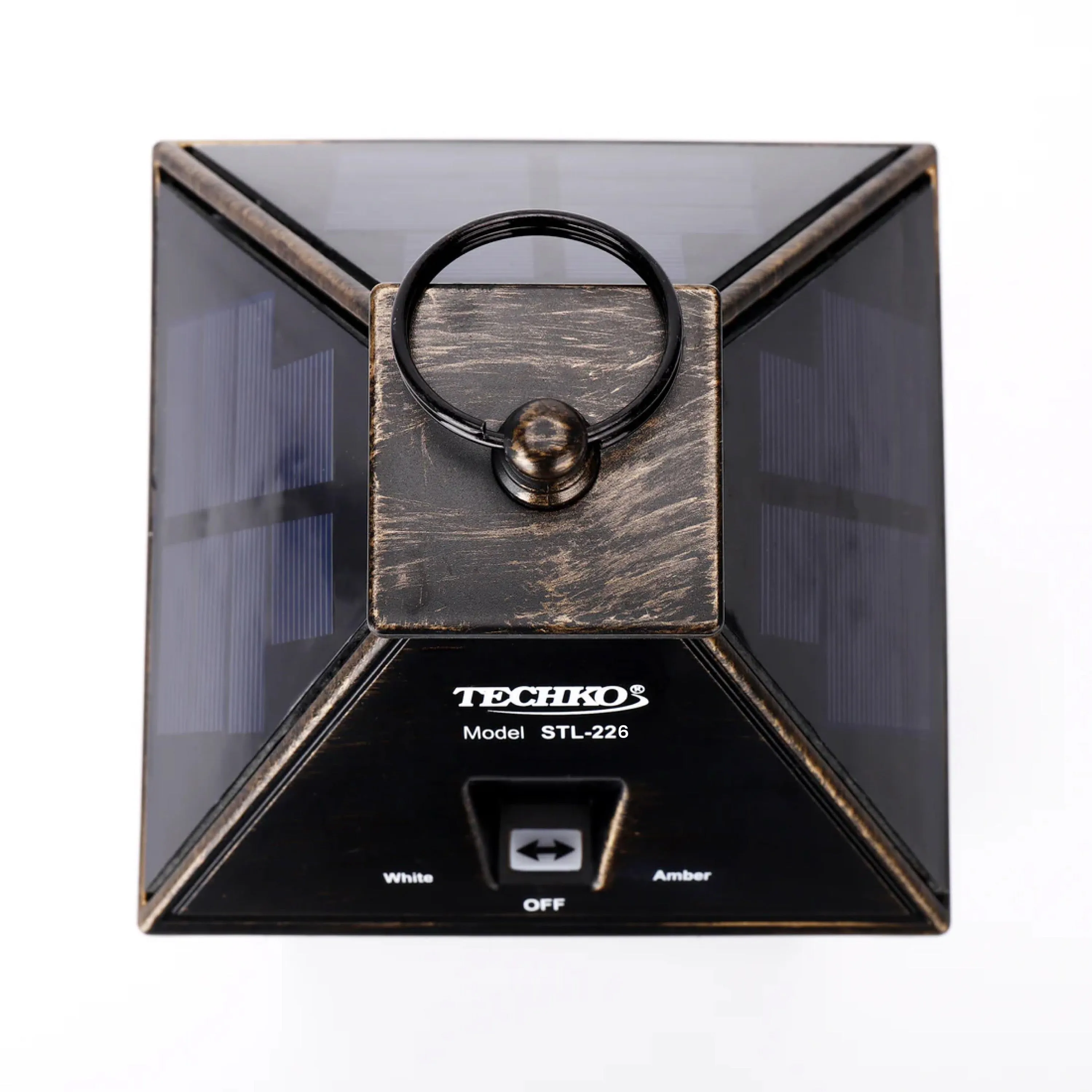 Solar Portable Hanging Lantern (Frosted Panel)