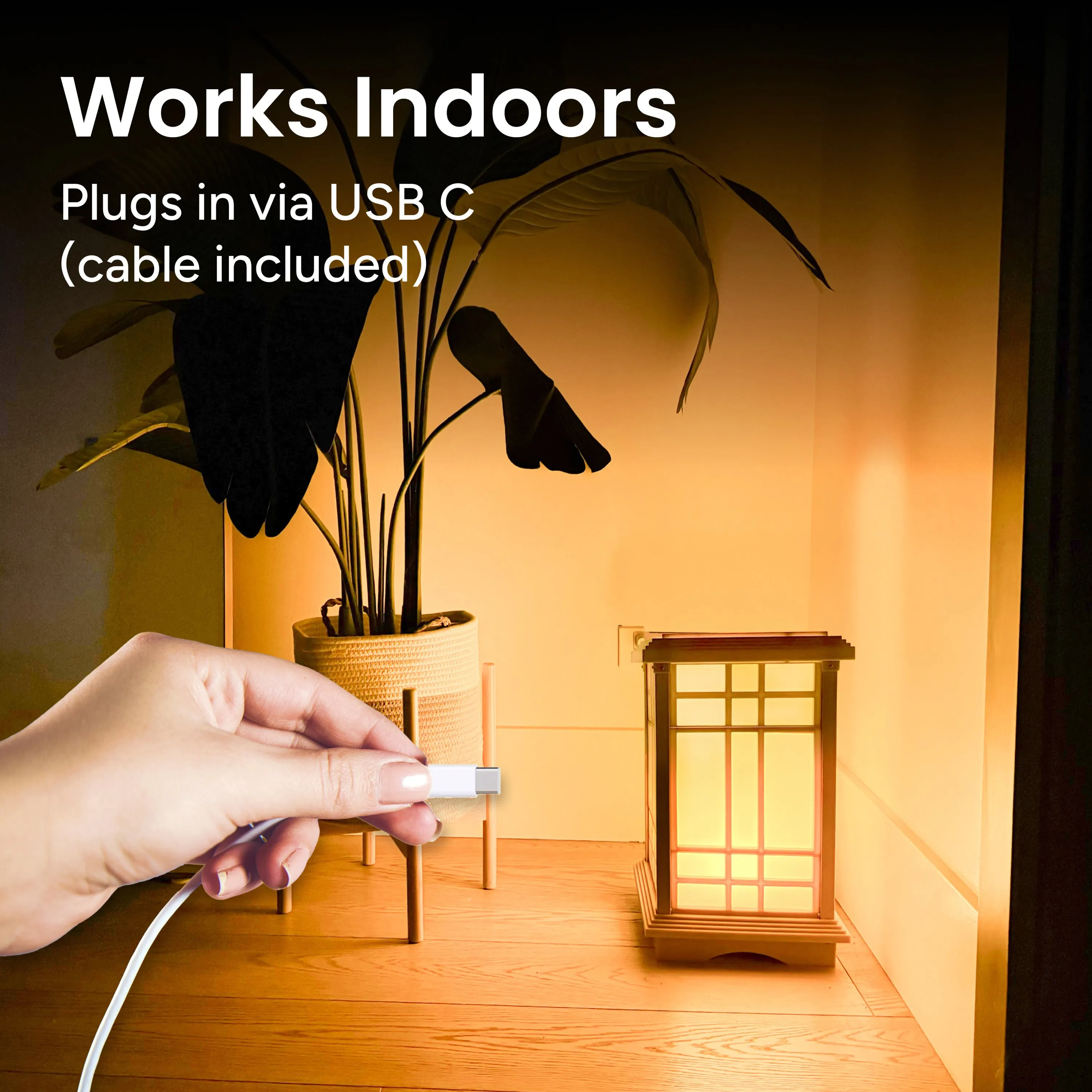 Solar-Powered Japanese Garden Lights: Beautiful Outdoor Lighting for Zen Gardens (Small)