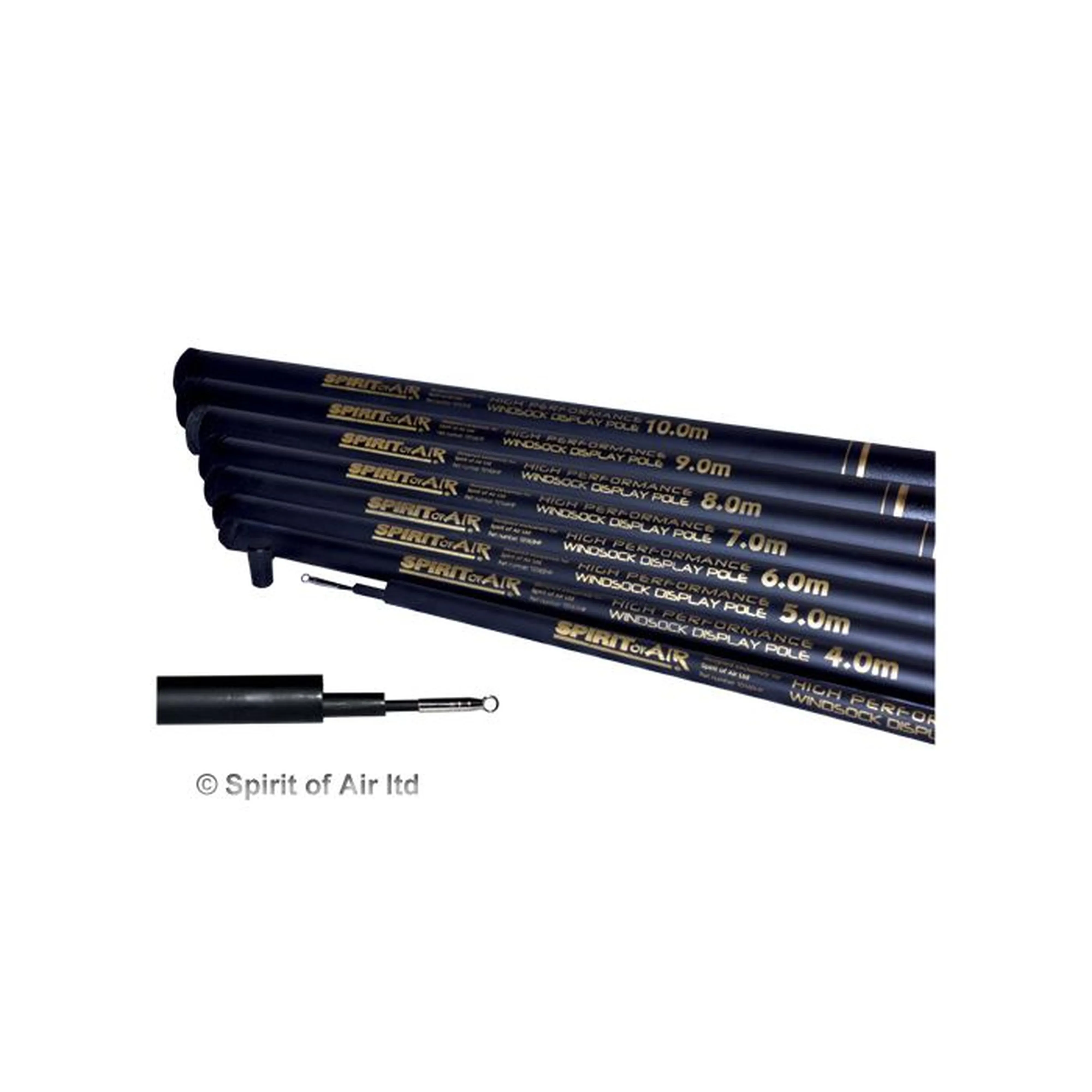 Spirit of Air High Performance Telescopic Display Pole 4m