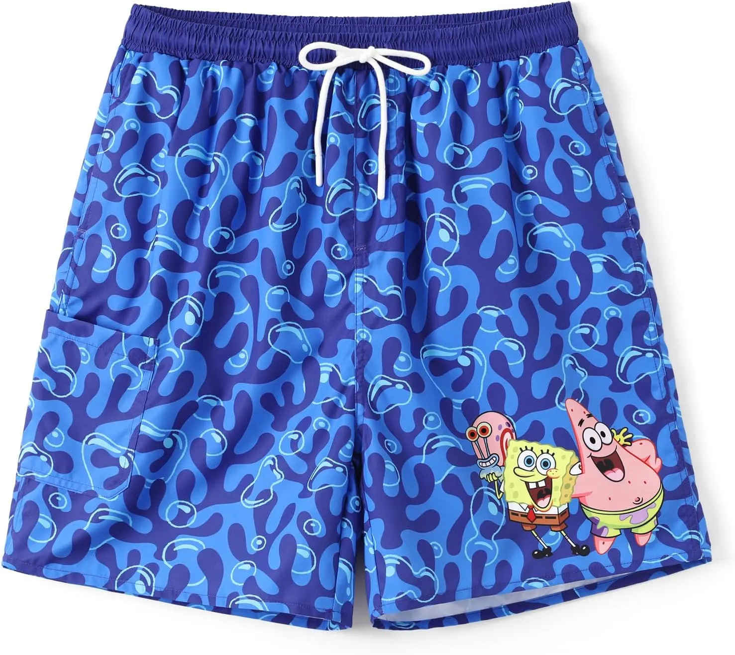 SpongeBob SquarePants Family Matching Swimwear Set, UPF 50  Quick-Dry Beachwear for GirlsBoys,Women & Men, Multicolor
