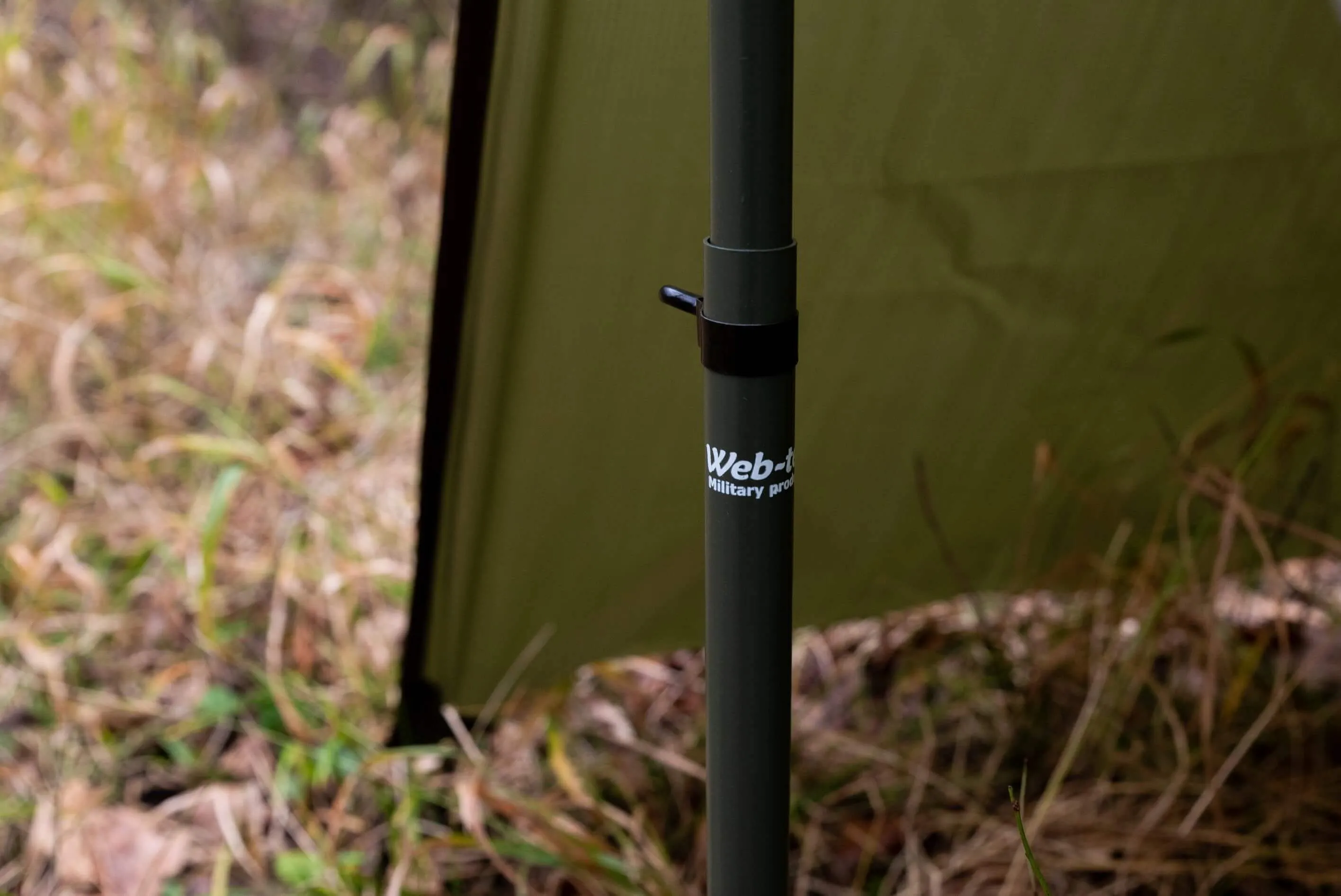 Web-tex Height Extendible Turn Screw locking Bivi Pole Twin pole pack